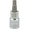 Dynamic Tools 1/2" Drive Metric Hex Head, 8mm Bit Std Length, Chrome Socket D013008 - alternate 1